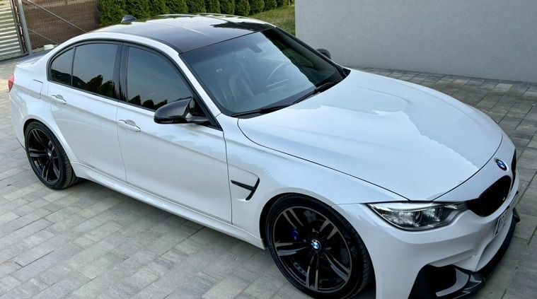 BMW M3 cena 169000 przebieg: 64500, rok produkcji 2016 z Chmielnik małe 781